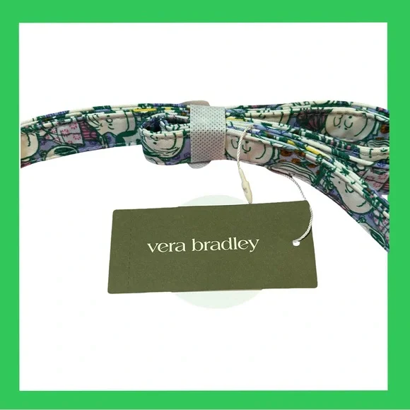 NWT! VERA BRADLEY X PEANUTS CROSSBODY MULTI ZIPPER POCKETS BAG W ADJ. STRAP. NEW - Picture 7 of 16